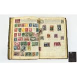 Well filled Wanderer stamp album. Conten