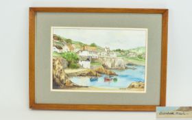 Watercolour By Cornish Artist Elizabeth