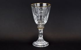 Rosenthal Judaica Collection Glass Kiddu