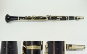 Boosey & Co Early Clarinet. c.1920. Serial No 23417 - Please See Photo. 26.75 Inches In length.