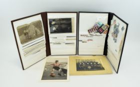 A Mixed Collection Of Stamp And Photographic Albums.