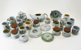 Collection Of Buchan Scotland Stoneware Dinner Ware