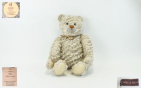 Charlie Bears Handmade Ltd and Numbered Edition Plush Wobble Jointed Headed Teddy Bear.