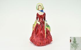 Royal Doulton Early Figure 'Sabbath Morn', Colour Red, HN1982, Designer L.Harradine.