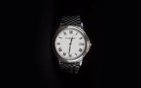 Raymond Weil Gentleman's - Date-Just Stainless Steel Wrist Watch with Integral Presidents Concealed