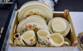 A Collection Of Ceramic Serve Ware By J & G Meakin Approx 30 items in total,