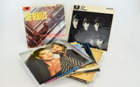 Collection Of 20 Records To Include The Beatles, Crystal Gayle, Cliff Richard,