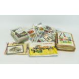 A Collection Of Vintage Cards Postcards And Teacards To include edwardian greetings cards,