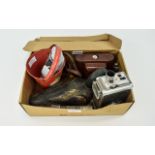 Small Mixed Lot Comprising Kodak Brownie 8mm Movie Camera, Agfa 35mm Camera With Leather Case,