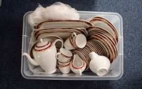 A Large Collection Of Contemporary Serve Ware Approx 30 items in total,
