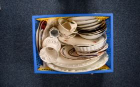 A Mixed Collection Of Ceramics Approx 18 items in total to include several decorative cabinet