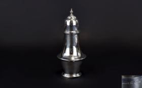 Art Deco Period Silver Sugar Sifter of Good Proportions.