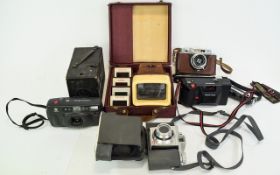 Collection of Assorted Cameras