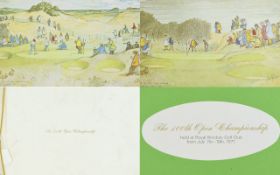Golf Prints - 6 original prints for Royal Birkdale Southport -all 1971