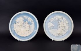 Two Limited Edition Cabinet Plates From ''The Love Sonnets Of Shakespeare'' Collection. 1) ''You