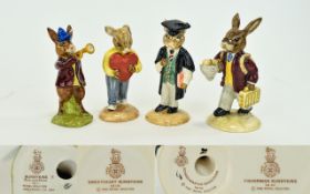 Royal Doulton Collection of Hand Painted Bunnykins Figures - Early DB.