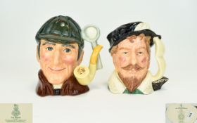 Royal Doulton Special Edition Character Jugs - Two ( 2 ) Comprises 1/ Sir Francis Drake. D6805, Date