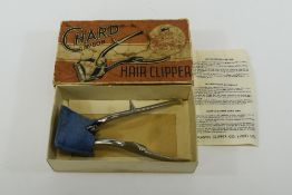 Vintage Hair Clippers Boxed metal clippe