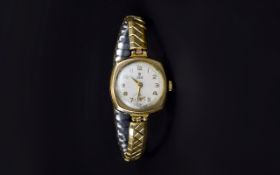 Ladies 9ct Gold Rolex Tudor Wristwatch,