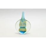 Continental Art Glass Fish Vase Small ha