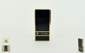 Pierce Cardin Black and Gold Slim line L