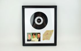 A Framed Montage of The Pop Group - The