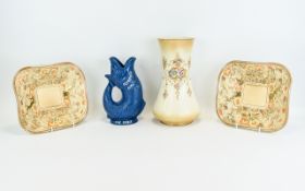 Crown Devon Fieldings 'Spring' Vase Larg