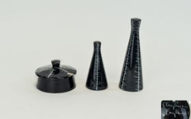 Jessie Tait Cruet Set Black And White De