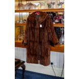 Mink Coat Russet mink mid length vintage