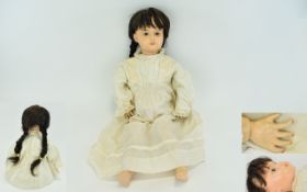 Large Articulated Composition Doll, the