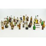 Box of Assorted Alcohol Miniature Bottle