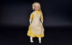Antique Edwardian Bisque Head Doll By Di