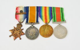 World War I Collection of Military Medals ( 4 ) In Total - Awarded to CPL. R. Charman S.