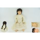 Large Articulated Composition Doll,