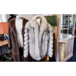 Arctic Fox Jacket Ladies boxy cut, hip length jacket in dense,