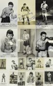 Boxing Interest, Collection Of 11 Signed Publicity Photos To Include Funso Banjo,