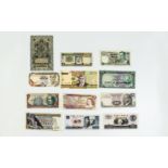 A Good Collection of High Bank Notes from Around the World in high grade condition. circa 1930 to