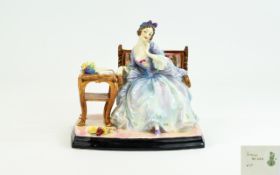 Royal Doulton Early And Rare Figurine 'Theresa' Style One HN 1683 Designer, L. Harradine, date