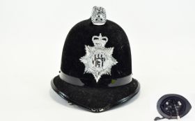 Northumbria Police Helmet. With Police Labels to the Interior.