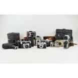 Collection Of Cameras To Include A Pentax Asahi, Zenit 3M,