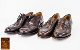 Pair of Gentleman's Churchs Custom Made Leather Shoes. Retails at £400+ Leather Soles.