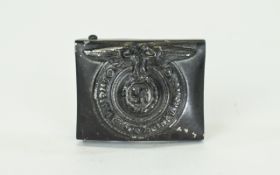 Military Issue. WW2 German SS Buckle.