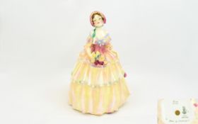 Royal Doulton - Early Figure ( 1930's ) Irene - Yellow Colour way. HN1621. Reg No 787516. Designer