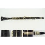 Boosey & Co Early Clarinet. c.1920, Serial Num 23909 - Please See Photo. 26.75 Inches In length.