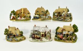 A Collection Of Lilliput Lane Cottages Six in total, each in original box, each in very good