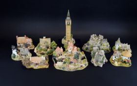 A Large Collection Of Lilliput Lane Cottages Ten in total, each in original boxes with