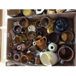 Collection Of Stoneware Jars, Advertising Wares,