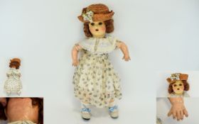 Armand Marseille Antique Bisque Head Doll Circa 1919-1925 Marked to back of head 'Armand Marseille,