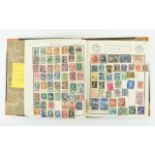 Early loose leaf clamp style stamp album with countries A-C and then blank! Nevertheless many very