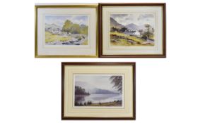 A Collection Of Limited Edition Lake District Interest Prints Three in total to include '